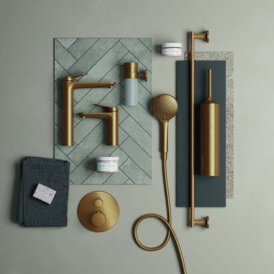 Duravit brushed Bronze